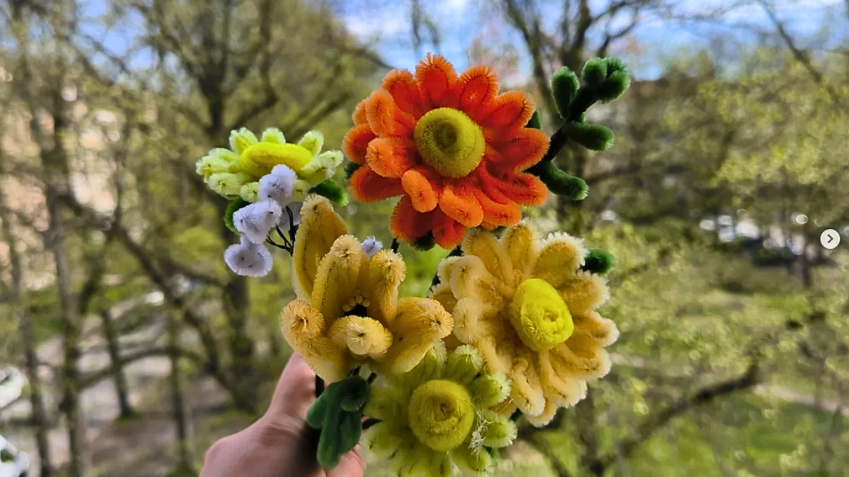 Mein blühendes Kunstwerk mit FürimmerBlume