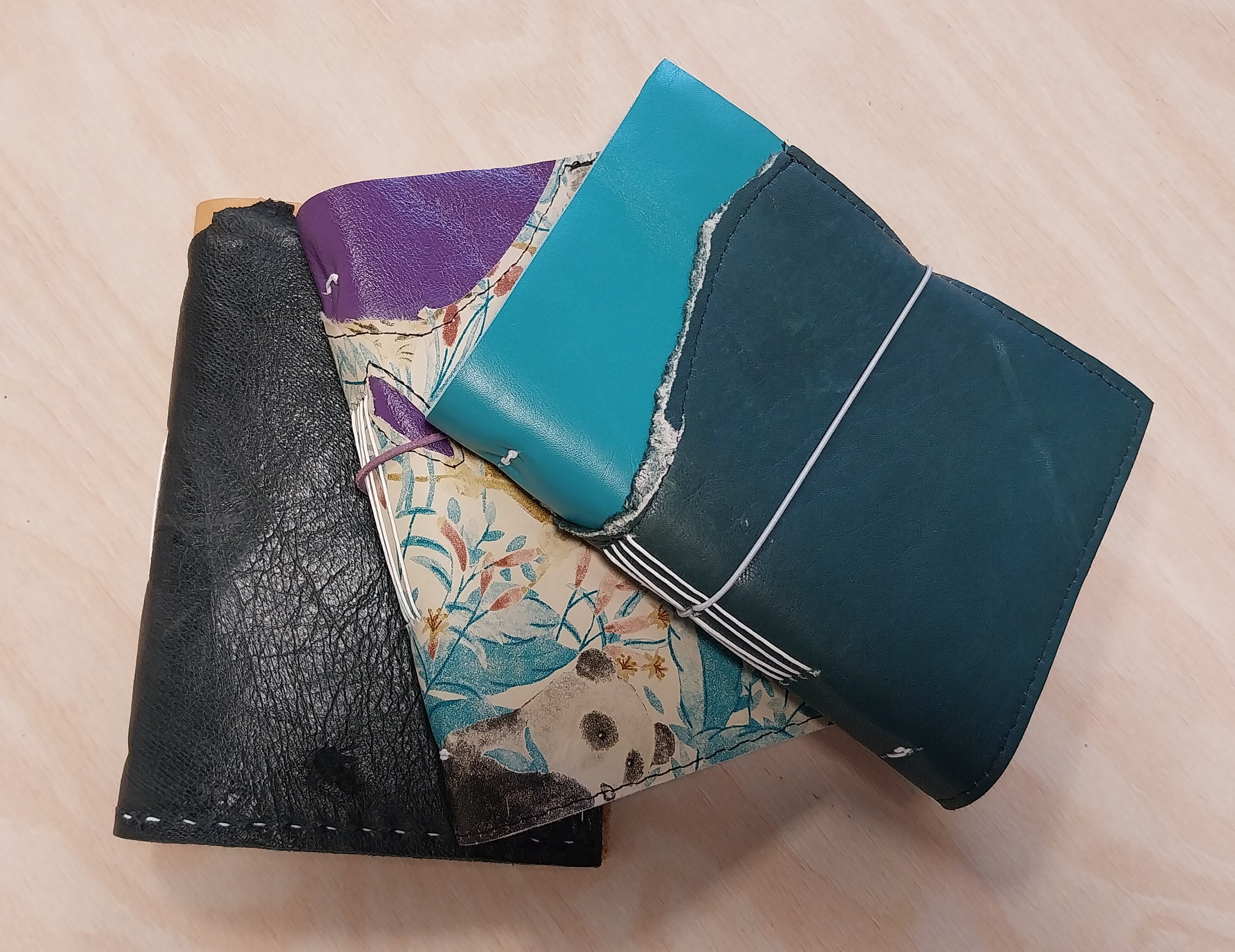 Buchbinden - Lederbuch